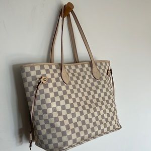 Daisy Rose check print Tote